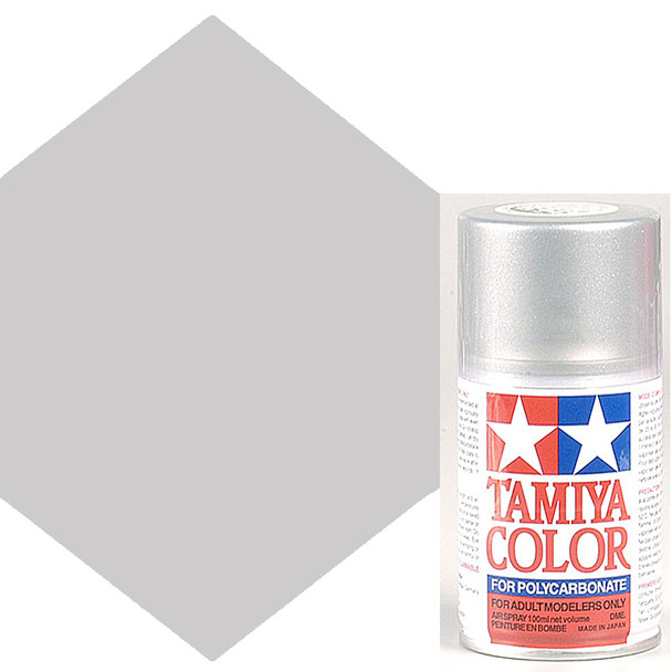 Tamiya Polycarbonate PS-36 Translucent Silver 3oz Spray Paint 86036
