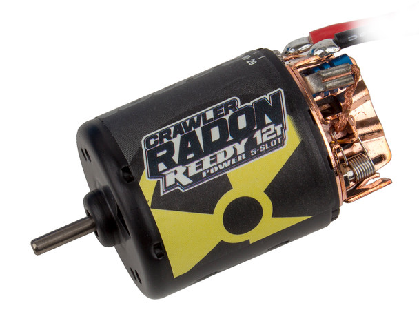 Associated 27431 Reedy Radon 2 Crawler 12T 5-Slot 2700kV Brushed 540 Motor