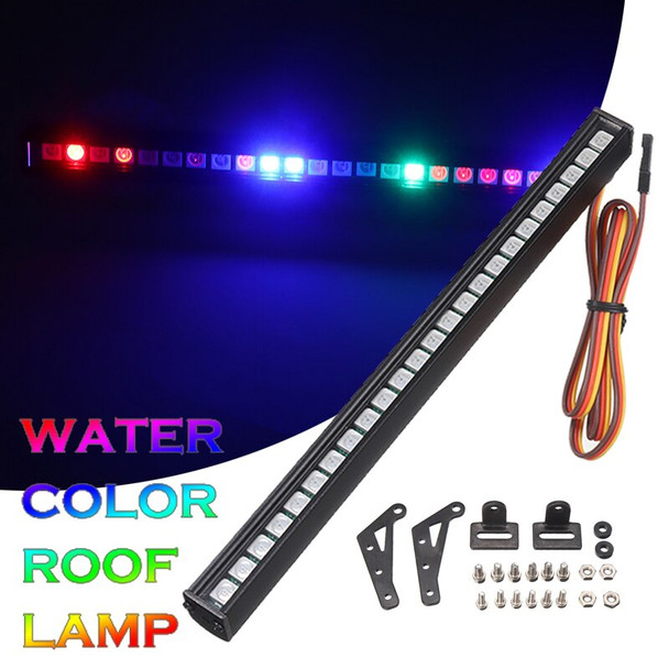 NHX RC 155mm 25 LED Light Bar 20 Mode Multi-Color Lighting