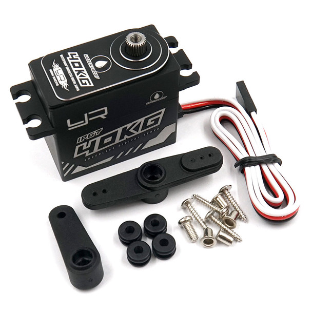 Yeah Racing YE-0036BK Alum Case IP67 40KG Waterproof HV Brushless Digital Servo