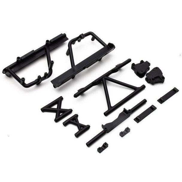 Axial AXI231034 Cage Supports Battery Tray Black : RBX10