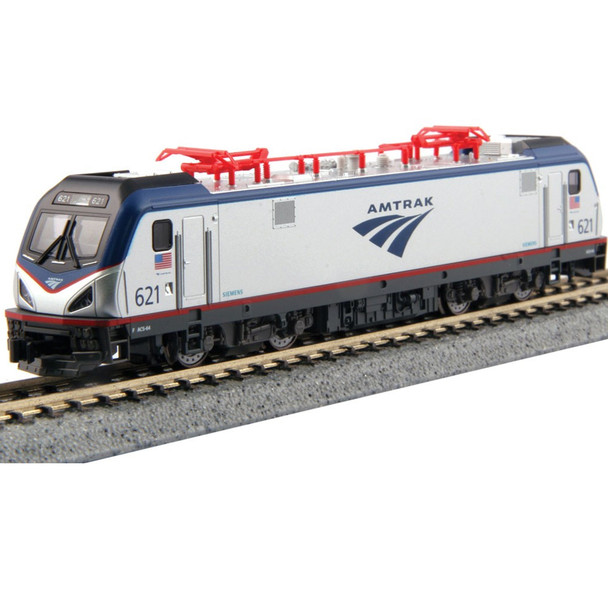 Kato 106-8001 ACS-64 Amfleet Bookcase Train 5 Car Set Standard DC Amtrak N Scale