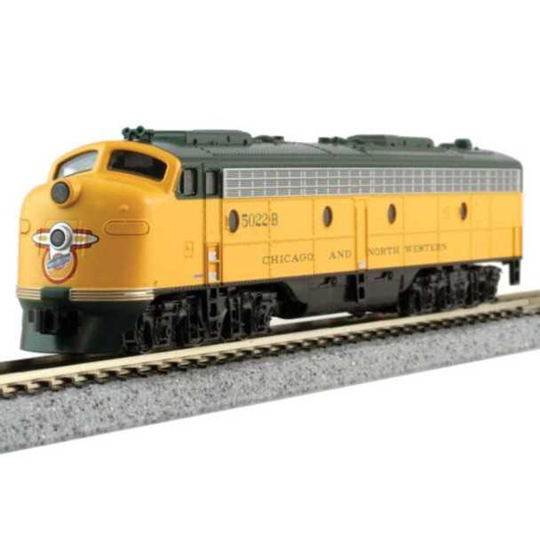 Kato 176-5365-DCC EMD E8A Dual Headlight w/ DCC Chicago & North Western #5022-B N Scale