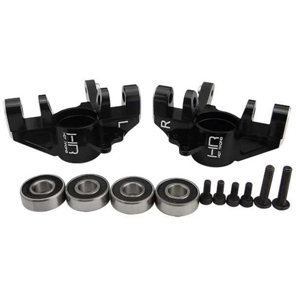 Hot Racing LRR2101 Aluminum HD Front Spindle Set : Losi Rock Rey