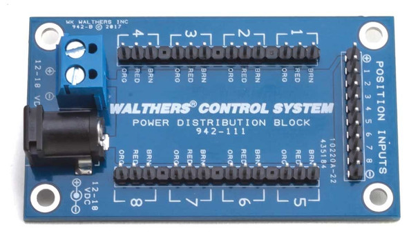 Walthers 942-111 Layout Control System Power Distribution Block : All Scales