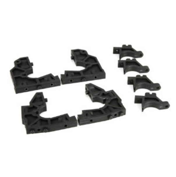 Losi LOS251016 Front/Rear, Bulkhead Set 1/5th 4WD Desert Buggy XL