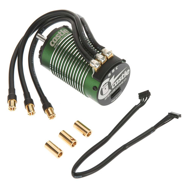 Castle Creations 4-Pole Sensored BL Motor 1512 2650kV : 1/8 Off Road - 1/10 4WD SCT