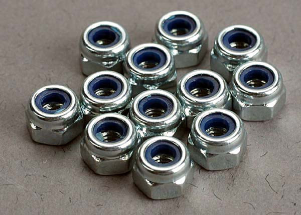 Traxxas 2745 Nylon Locknuts 3mm (12)