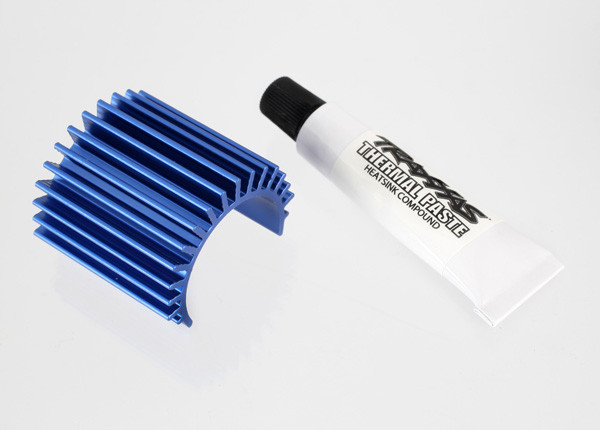 Traxxas 3374 Aluminum Heat Sink For Velineon VXL 380 Motor : 1/16 E-Revo VXL