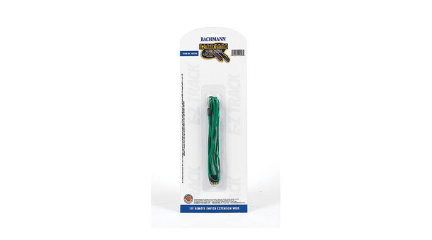 Bachmann 10' Switch Extension Wire Green HO 44598