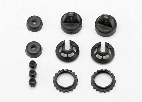 Traxxas 7065 GTR Shock Caps & Spring Retainers