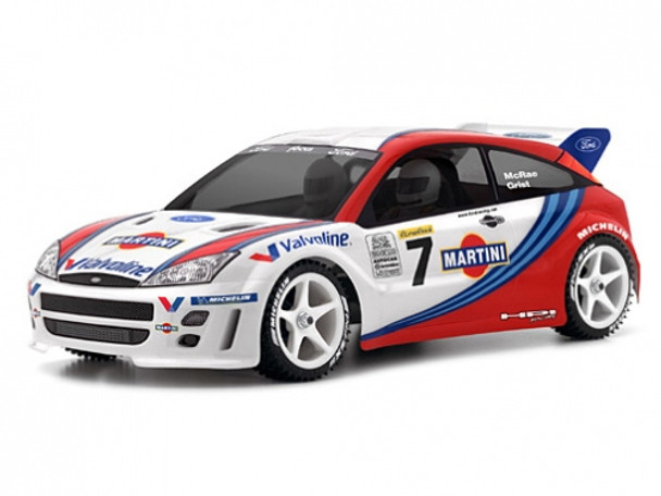 HPI 7412 Ford Focus WRC Clear Body (200mm)