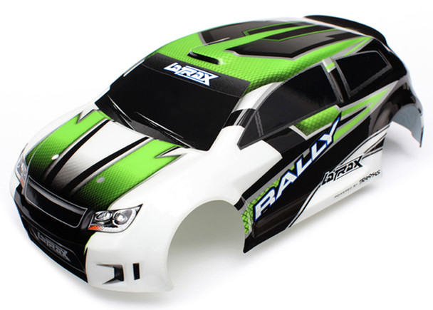 Traxxas 7513 LaTrax Rally Green Painted Body w/ Decals