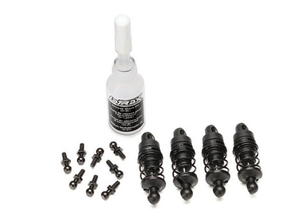 Traxxas 7561 LaTrax Rally Oil-Filled Shocks Set Assembled w/ Springs