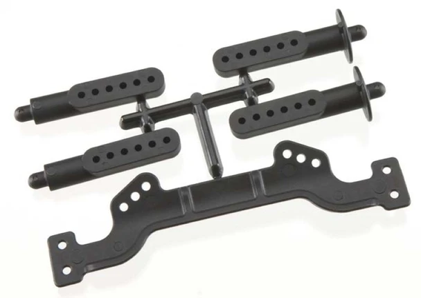 RPM 81122 Front Adjustable Body Mounts/Posts Slash 2wd, Rustler & Nitro Rustler