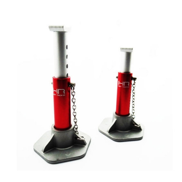 Hot Racing Red 1/10 Scale Aluminum Jack Stands