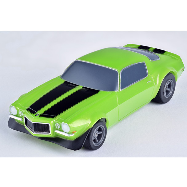 AFX 22003 Chevy Camaro RS350 Green - Mega G+ HO Slot Car