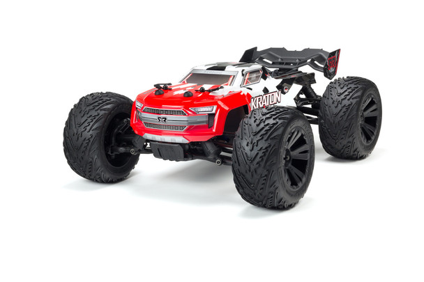ARRMA AR402215 Painted Decaled Trimmed Body Red : Kraton 4X4 BLX