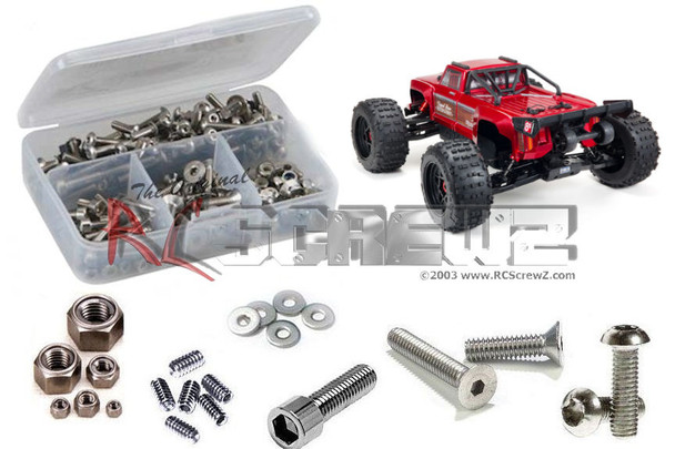 RC Screwz ARA034 – Arrma Outcast 8S 1/5th #ARA5810 Stainless Screw Kit