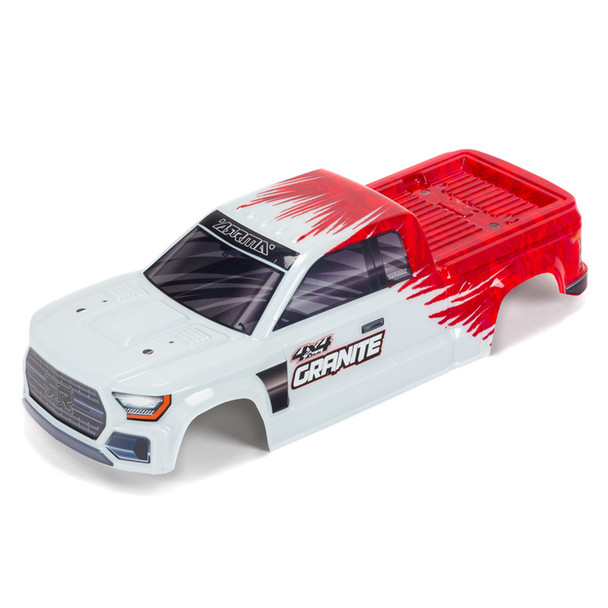 ARRMA ARA402303 GRANITE 4X4 MEGA Painted Decaled Trimmed Body Red