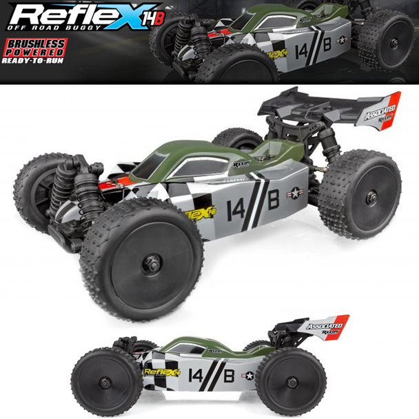 Associated 20175 1:14 REFLEX 14B Off-Road 4WD Brushless Buggy RTR