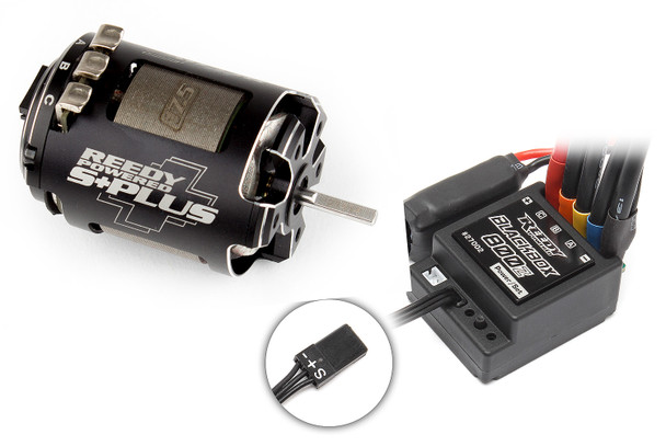 Associated 27402C Blackbox 800Z ESC / Sonic S-Plus 17.5 Motor Combo