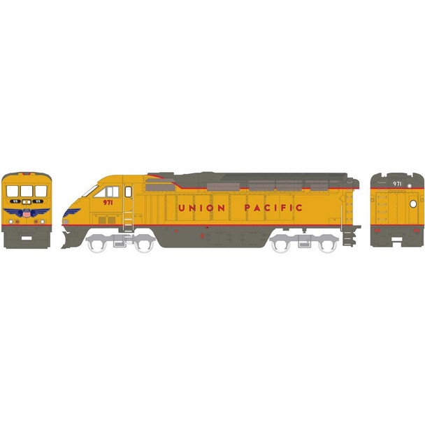 Athearn ATH15271 F59PHI Union Pacific #971 Locomotive N Scale