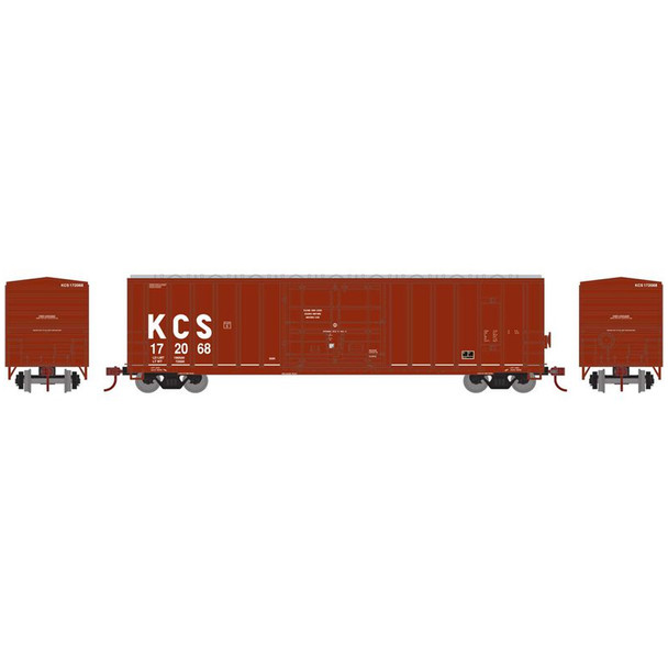Athearn ATH2125 50' FMC Superior Plug Door Box KCS #172068 Freight Car N Scale
