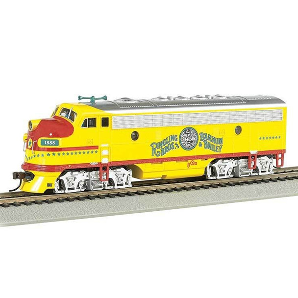 Bachmann 63711 EMD F7A Ringling Bros. and Barnum & Bailey Locomotive HO Scale