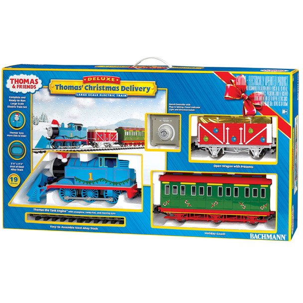 Bachmann 90087 Thomas’ Christmas Delivery Large Scale Train Set