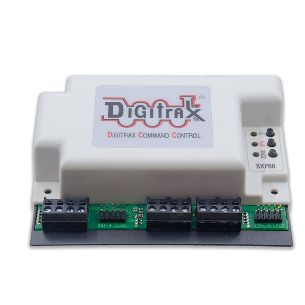 Digitrax BXP88 LocoNet Occupancy Detector 8 Detection w/Transponding & Power Management