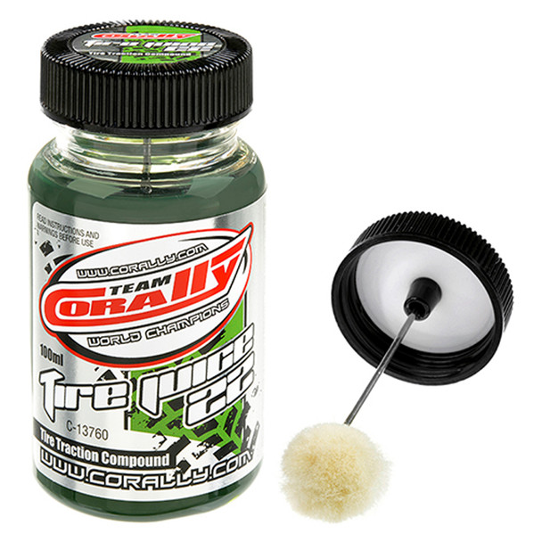 Corally C-13760 Tire Juice 22 - Green - Asphalt / Rubber