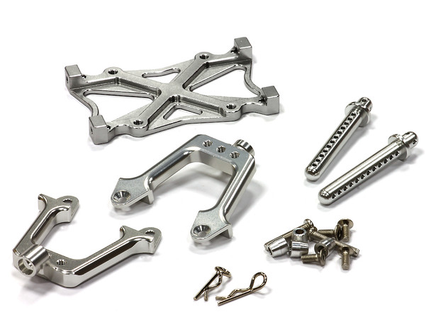 Integy V2 Alloy Rear Shock Mount for Axial SCX10 CF-100 / Dingo / Honcho