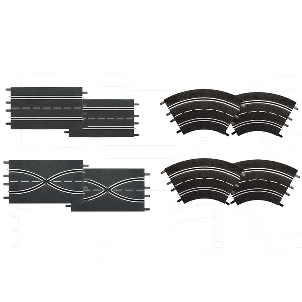 Carrera 26953 Extension1 set for Digital 1/32 / 1/24/ Evolution Slot Car
