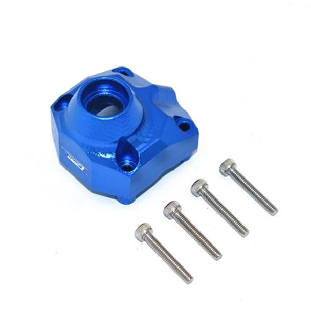 GPM Racing Aluminum Front Or Rear Gearbox Cover Blue : Capra 1.9 UTB