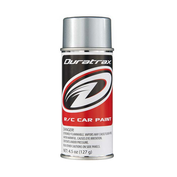 Duratrax PC262 Polycarbonate Spray Paint Silver Streak 4.5 oz RC Trucks/Cars Bodies