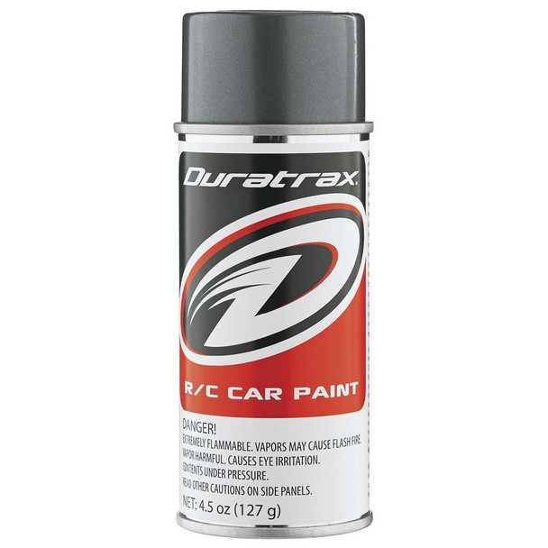 Duratrax PC263 Polycarbonate Spray Paint Gunmetal 4.5 oz DTXR4263