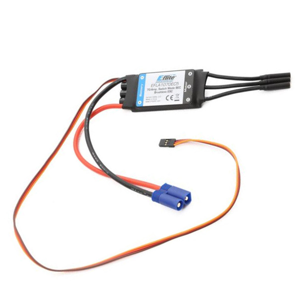 E-flite EFLA1070EC5 70-Amp Switch Mode BEC Brushless ESC w/ EC5 : Viper / F-16