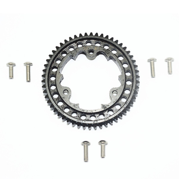 GPM Racing Harden Steel #45 Spur Gear 54T Black : Traxxas E-Revo VXL 2.0