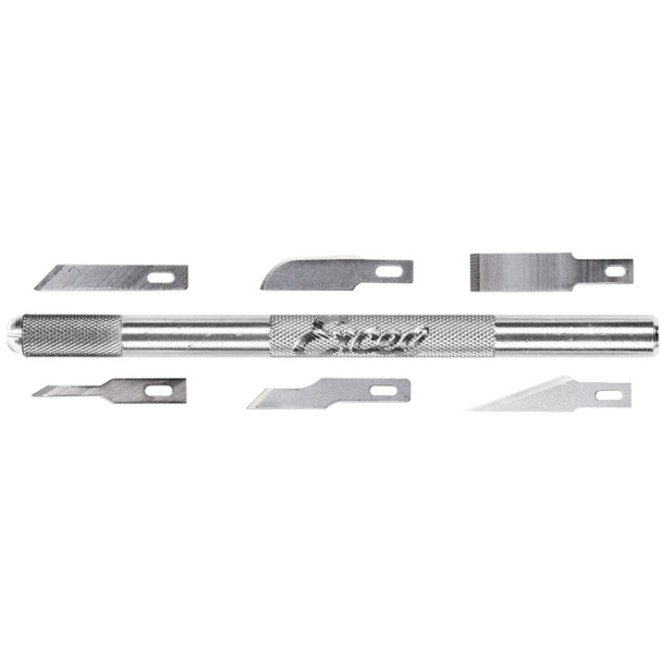 Excel Blades EXL19064 K1 Light Duty Knife with 6 Blades