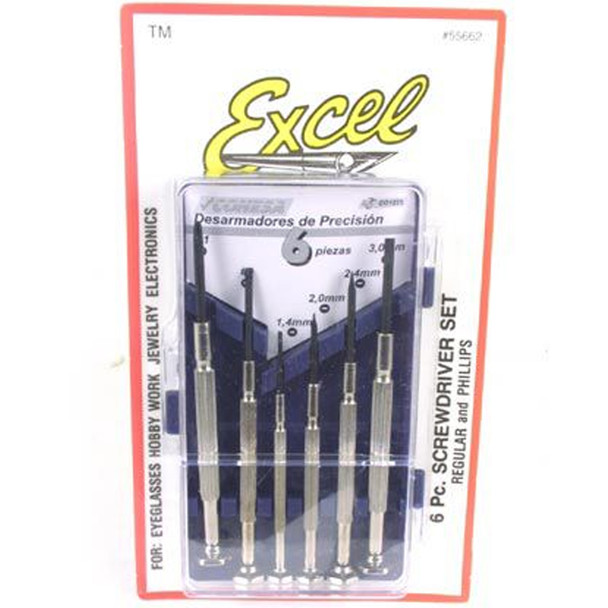 Excel Blade EXL55662 Jeweler Screwdriver Set