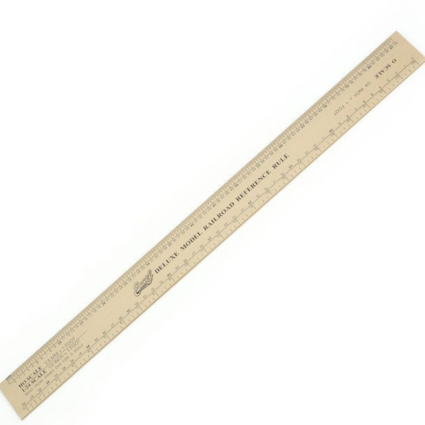 Excel Blades EXL55778 12" Deluxe Aluminum Model Reference Ruler (Imperial)