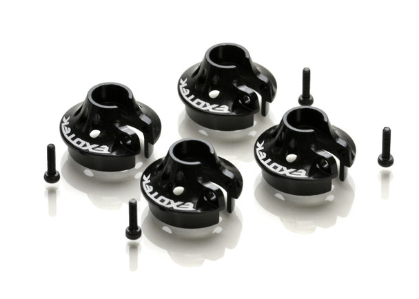Exotek 1929 HD Clamping Spring Perch Set 6061 (4Pcs) w/ Screws : D819 / E819