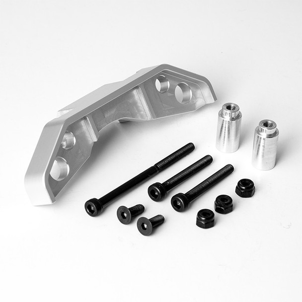 Gmade GM30034 Rear Axle Truss Upper Link Mount Silver for R1 Rock Buggy