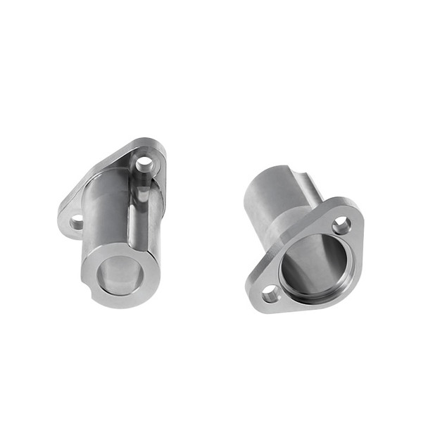 Gmade GM52121S GS01 Aluminum Straight Axle Adapter Silver (2) Sawback / Komodo