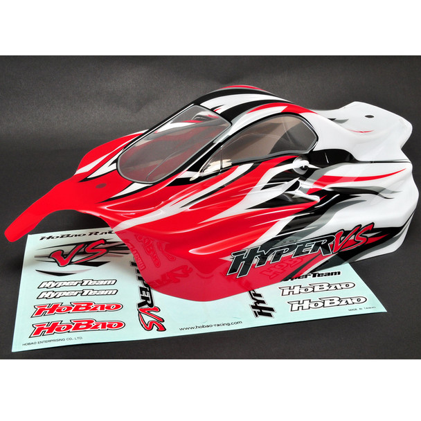 HoBao 85033R 1/8 Buggy Painted Body Red : Hyper VS