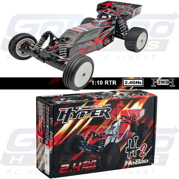 HoBao Racing 1/10 Hyper H2 Brushless RTR 2WD Buggy Black