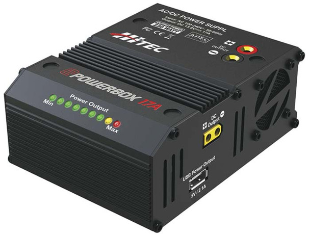 Hitec ePowerBox 17 Amp AC Power Supply 44216