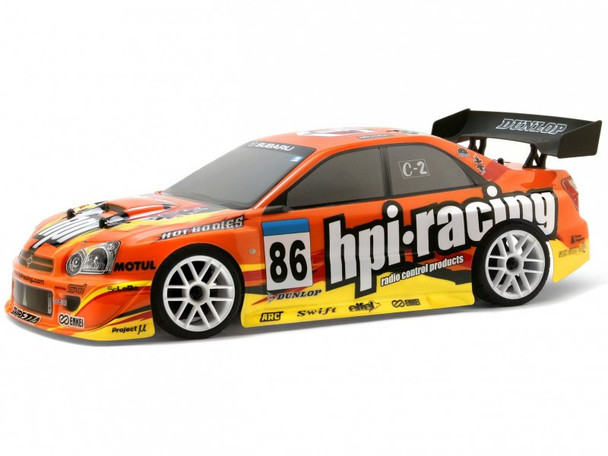 HPI 7499 Impreza Clear Body 200mm/WB255mm : Sprint 2 Series / E10 / RS4 Sport 3