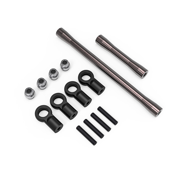 JunFac J30050 Tamiya CC02 Aluminum Steering Set Titanium Gray